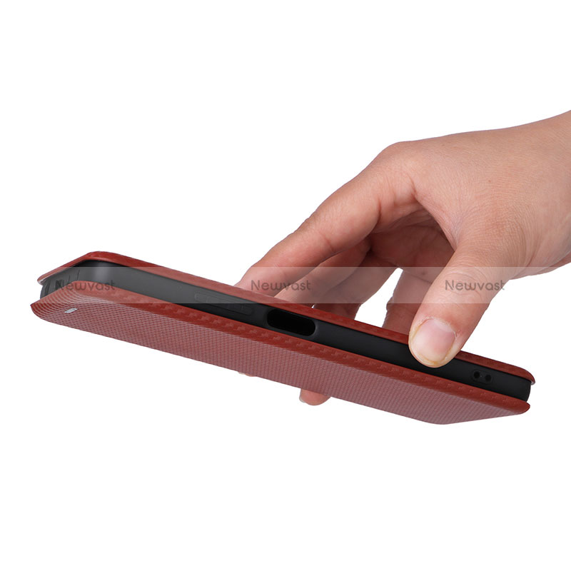 Leather Case Stands Flip Cover Holder L03Z for Xiaomi Redmi 11 Prime 4G