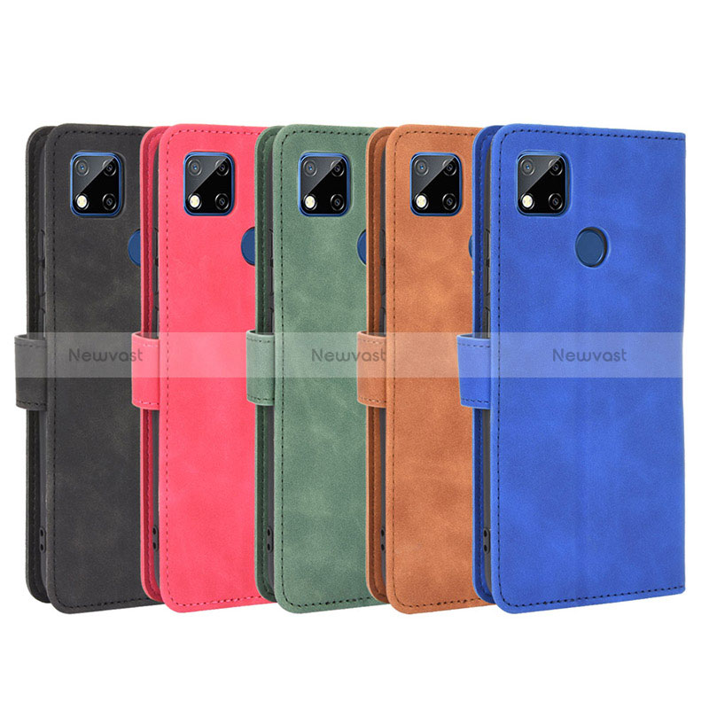 Leather Case Stands Flip Cover Holder L03Z for Xiaomi Redmi 9 Activ