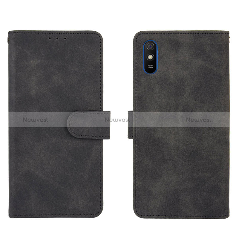 Leather Case Stands Flip Cover Holder L03Z for Xiaomi Redmi 9A