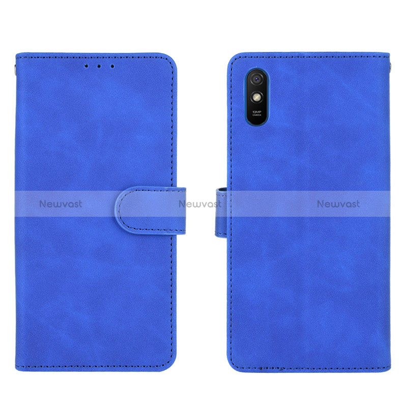 Leather Case Stands Flip Cover Holder L03Z for Xiaomi Redmi 9A