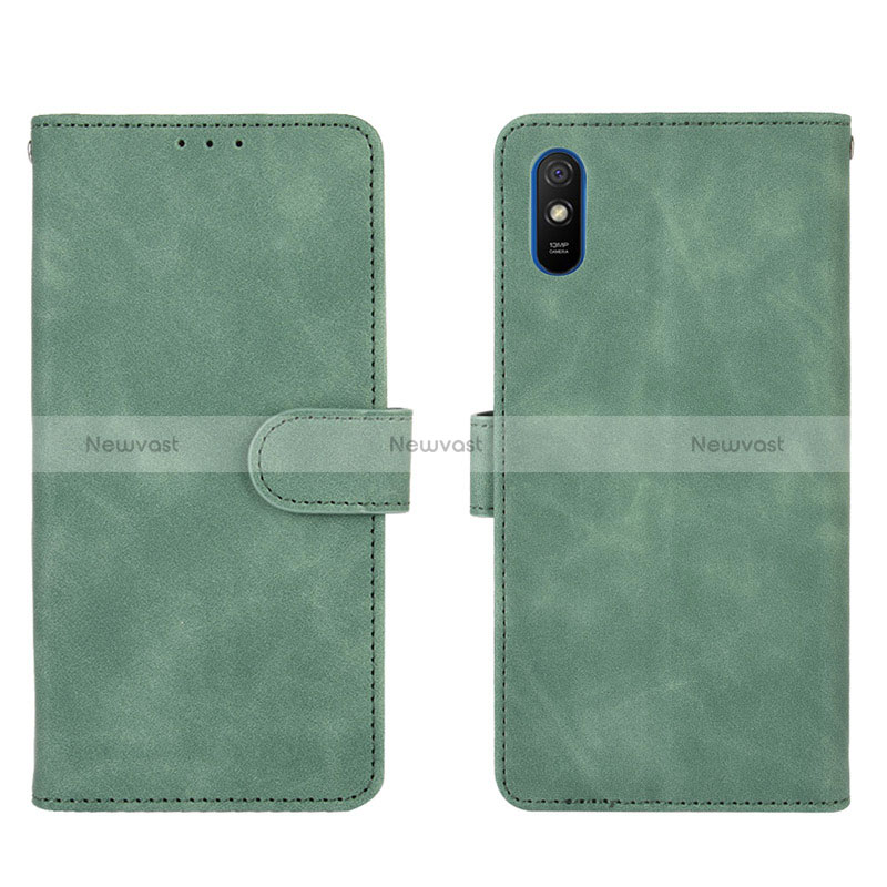 Leather Case Stands Flip Cover Holder L03Z for Xiaomi Redmi 9A