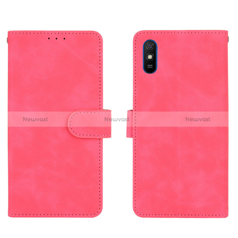 Leather Case Stands Flip Cover Holder L03Z for Xiaomi Redmi 9A