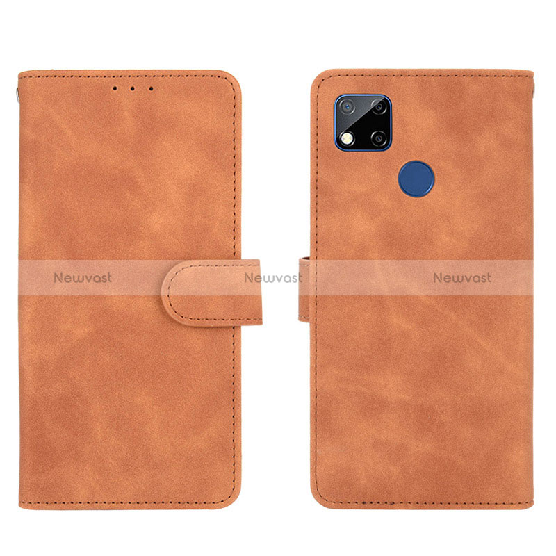 Leather Case Stands Flip Cover Holder L03Z for Xiaomi Redmi 9C