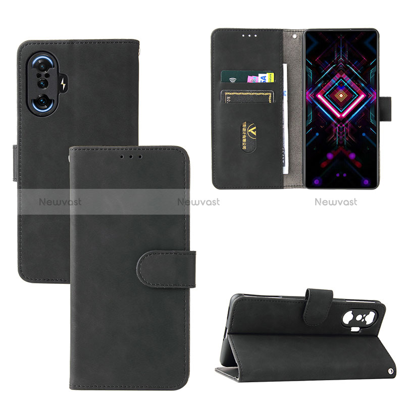 Leather Case Stands Flip Cover Holder L03Z for Xiaomi Redmi K40 Gaming 5G