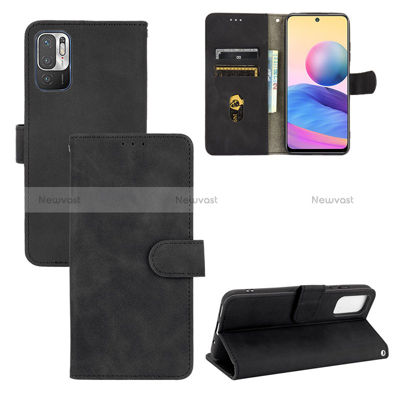 Leather Case Stands Flip Cover Holder L03Z for Xiaomi Redmi Note 10 5G