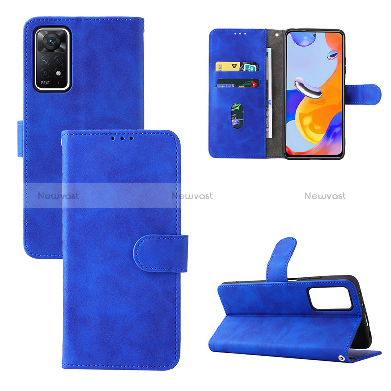 Leather Case Stands Flip Cover Holder L03Z for Xiaomi Redmi Note 12 Pro 4G