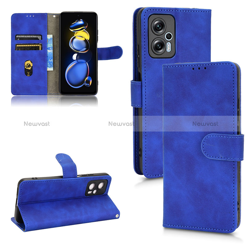 Leather Case Stands Flip Cover Holder L03Z for Xiaomi Redmi Note 12T Pro 5G