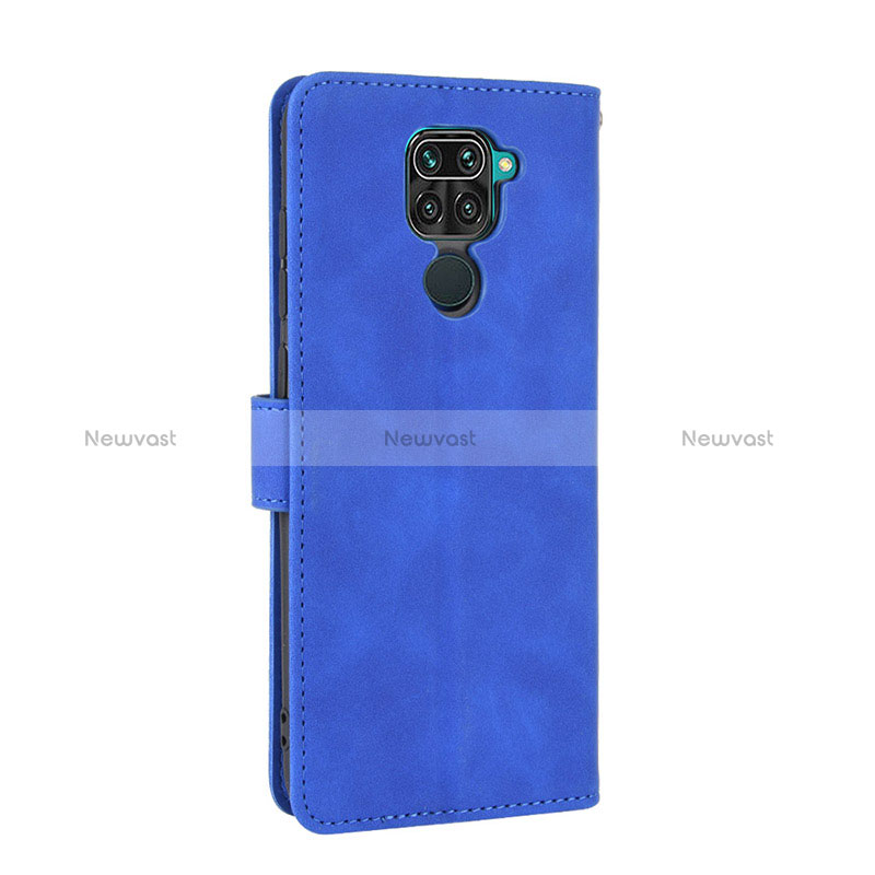 Leather Case Stands Flip Cover Holder L03Z for Xiaomi Redmi Note 9