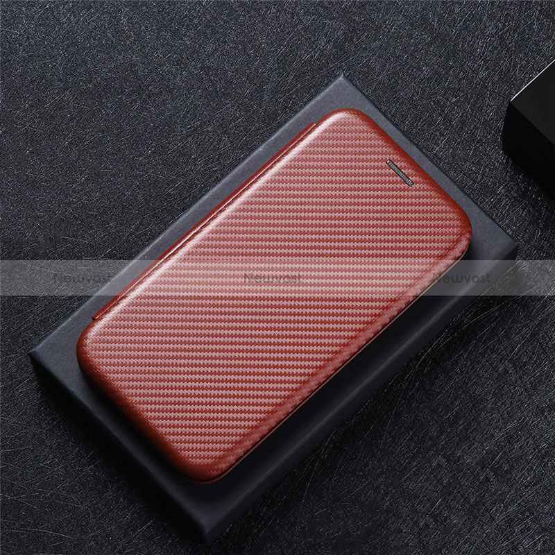 Leather Case Stands Flip Cover Holder L04Z for Asus ZenFone 8 Flip ZS672KS