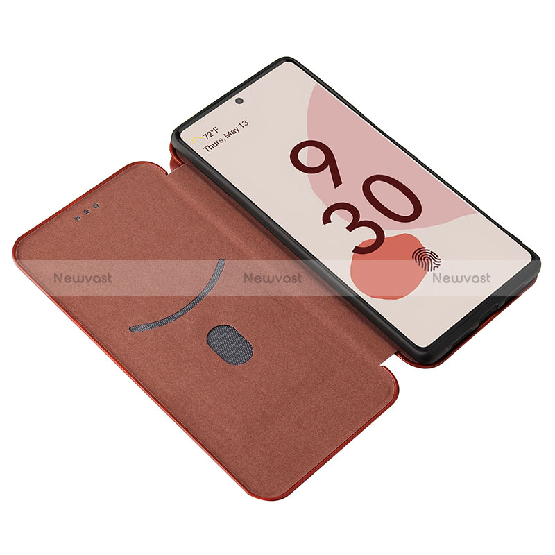 Leather Case Stands Flip Cover Holder L04Z for Google Pixel 6 Pro 5G