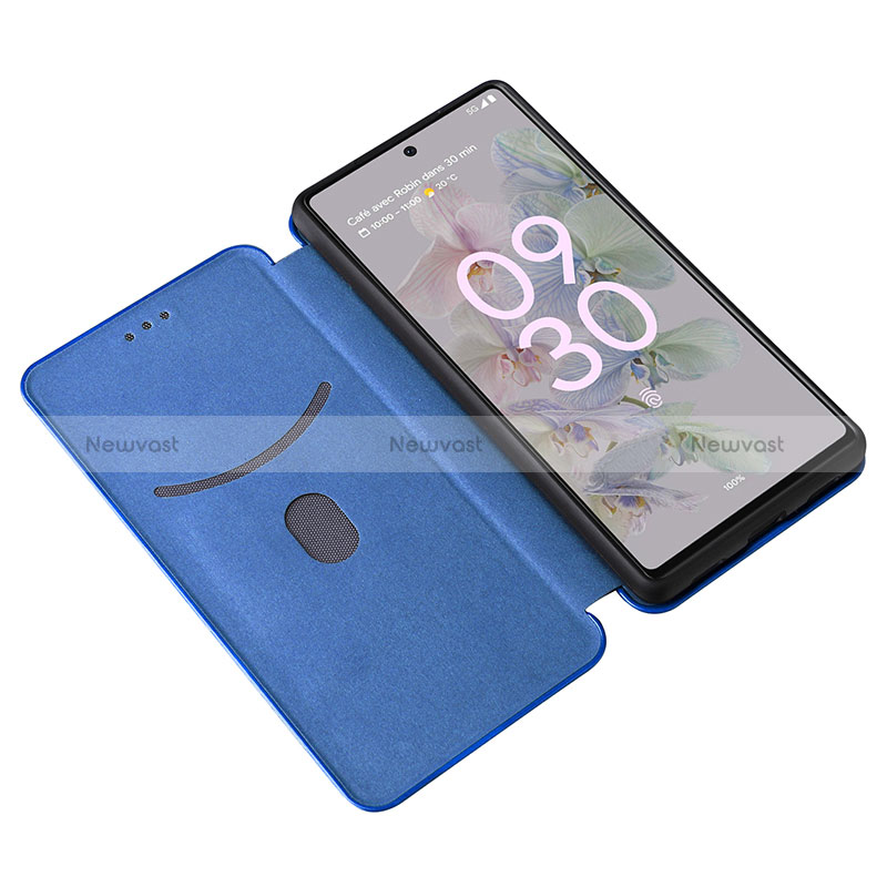 Leather Case Stands Flip Cover Holder L04Z for Google Pixel 6a 5G