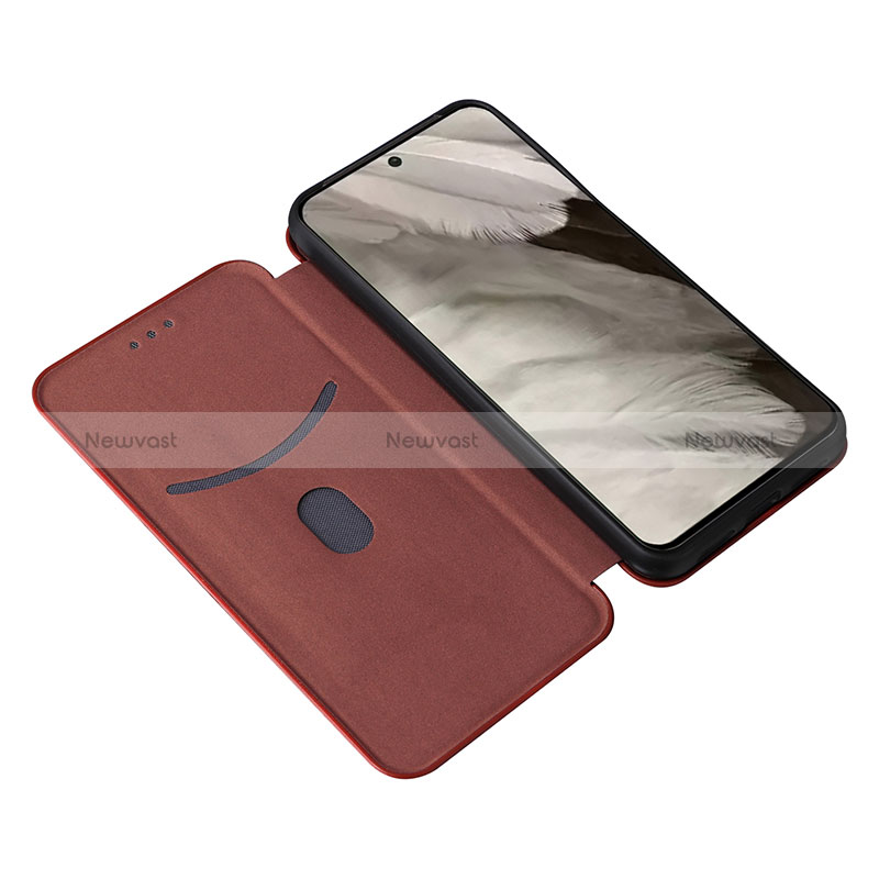 Leather Case Stands Flip Cover Holder L04Z for Google Pixel 8 5G