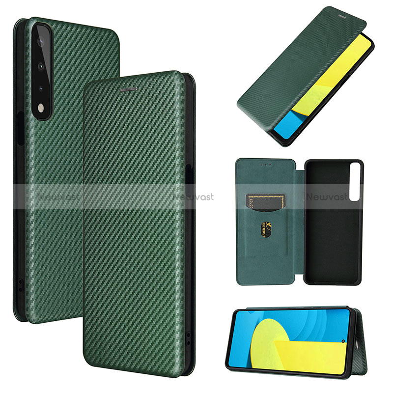 Leather Case Stands Flip Cover Holder L04Z for LG Stylo 7