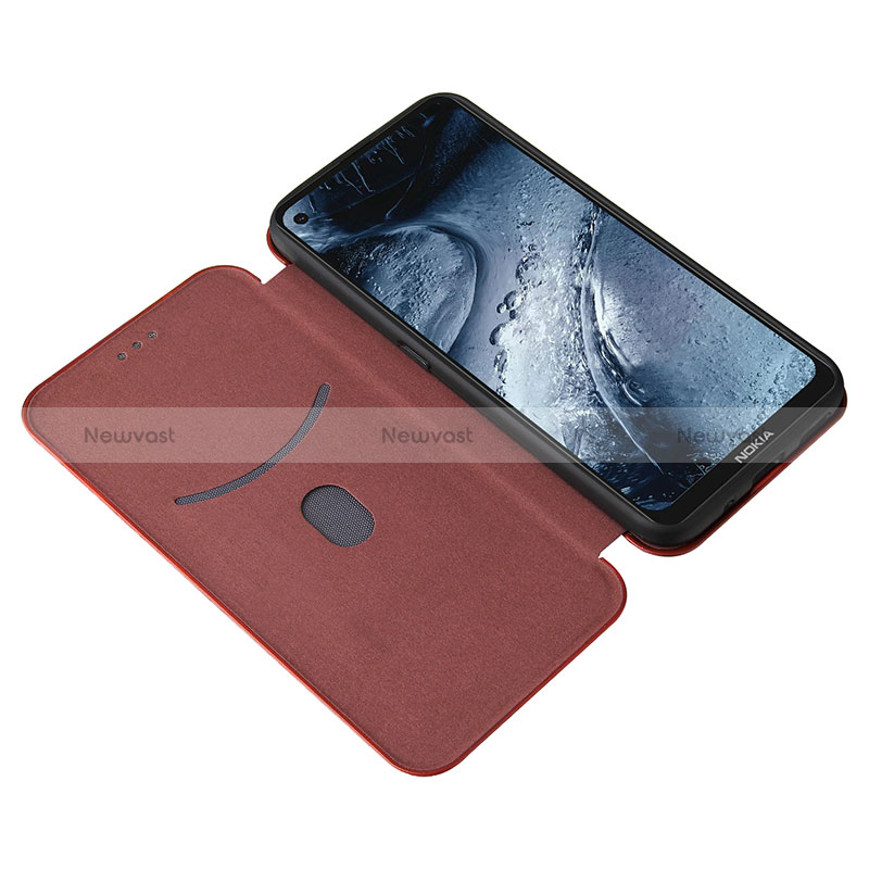 Leather Case Stands Flip Cover Holder L04Z for Nokia 7.3