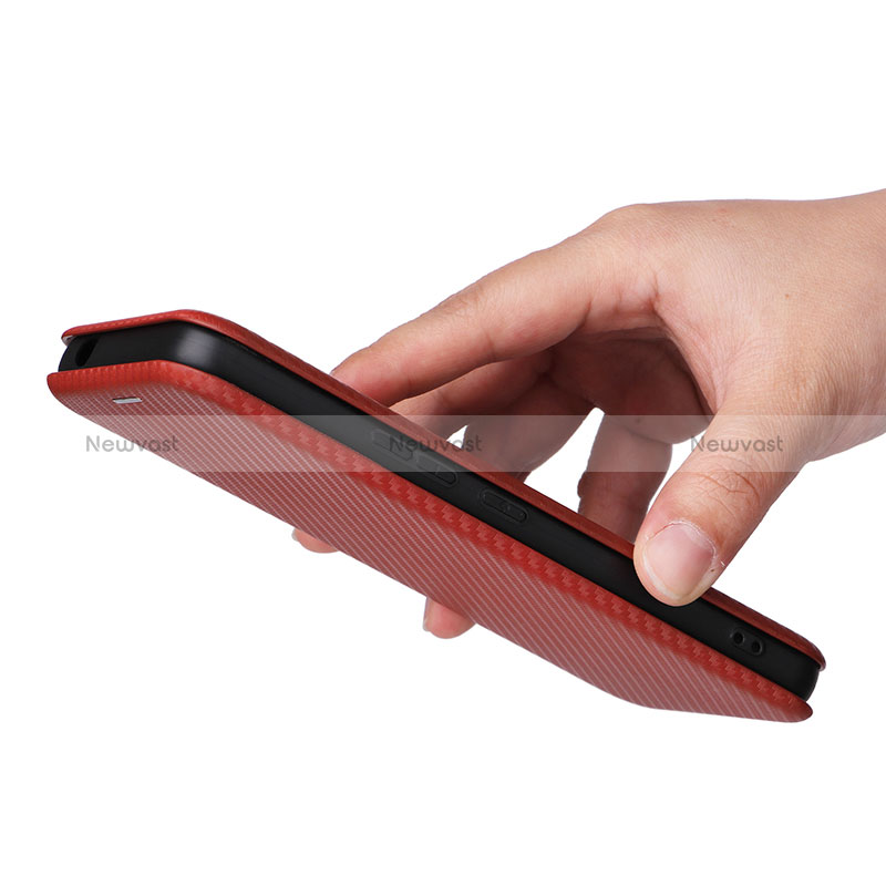 Leather Case Stands Flip Cover Holder L04Z for Nokia C12