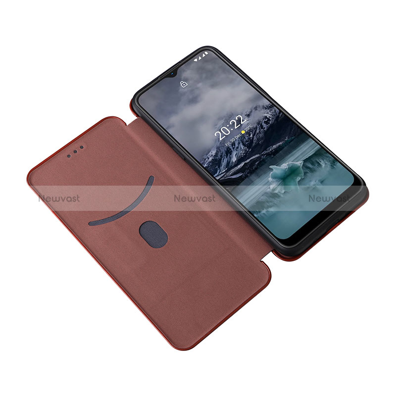 Leather Case Stands Flip Cover Holder L04Z for Nokia G11