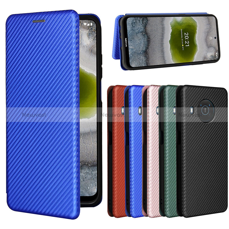 Leather Case Stands Flip Cover Holder L04Z for Nokia X10