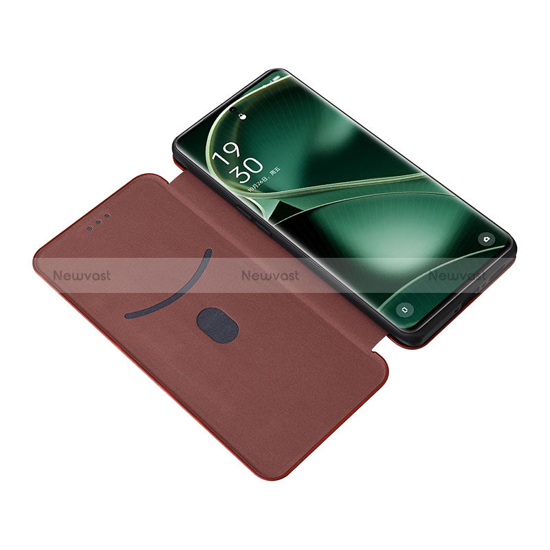 Leather Case Stands Flip Cover Holder L04Z for Oppo Find X6 5G