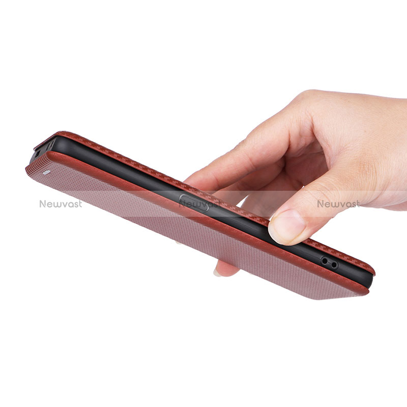 Leather Case Stands Flip Cover Holder L04Z for Oppo Find X6 5G