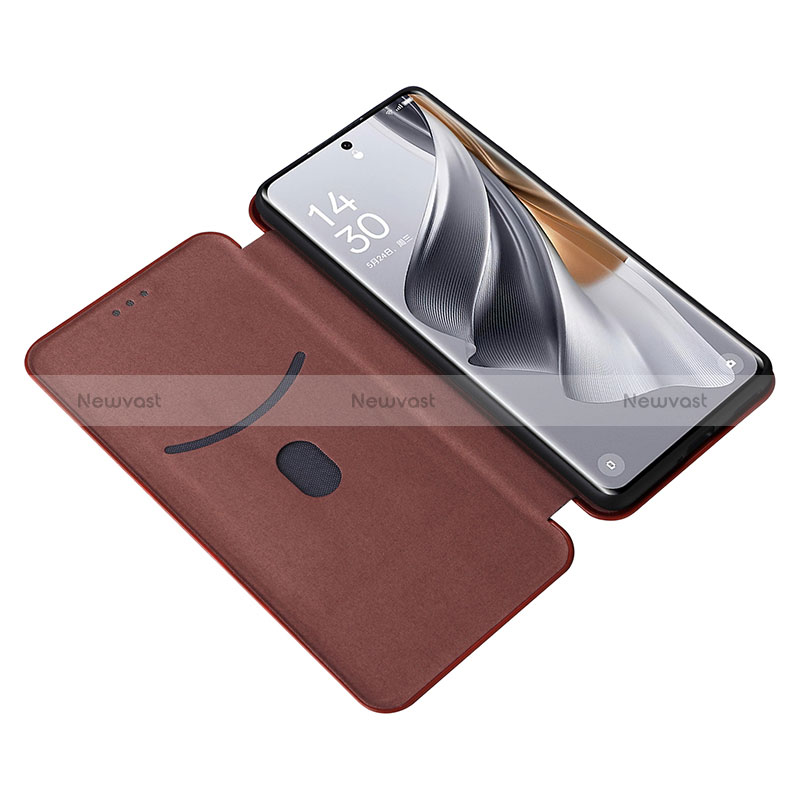 Leather Case Stands Flip Cover Holder L04Z for Oppo Reno10 Pro+ Plus 5G