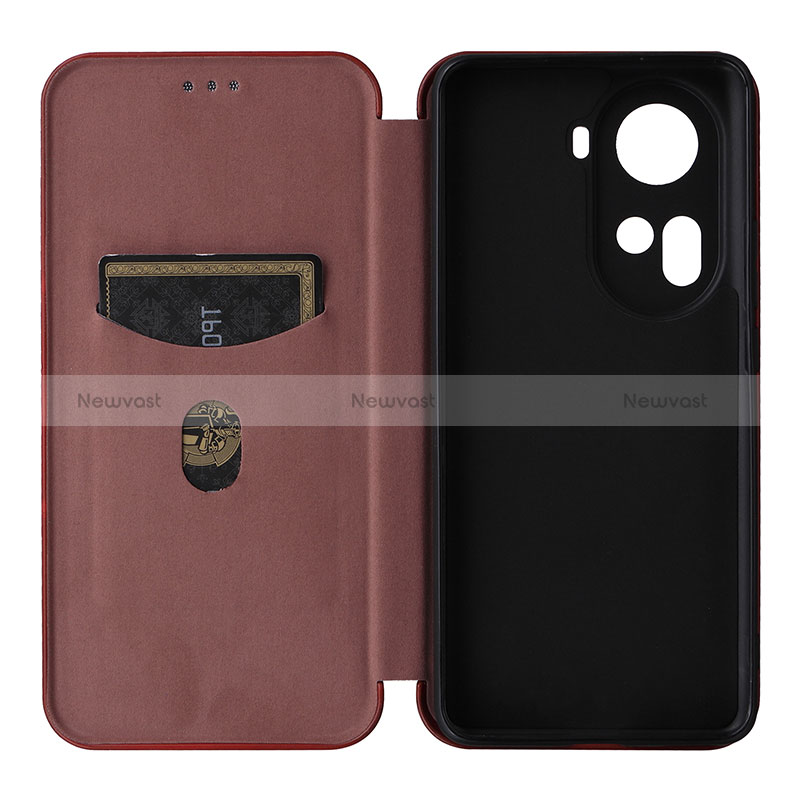 Leather Case Stands Flip Cover Holder L04Z for Oppo Reno11 5G