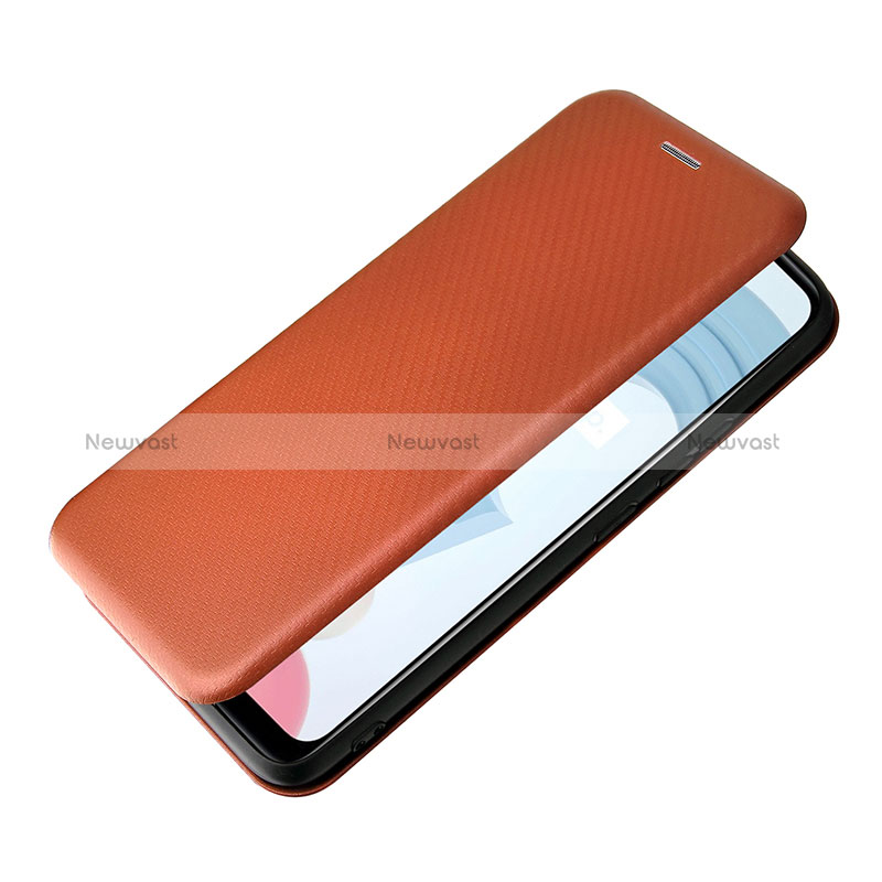 Leather Case Stands Flip Cover Holder L04Z for Realme C25Y