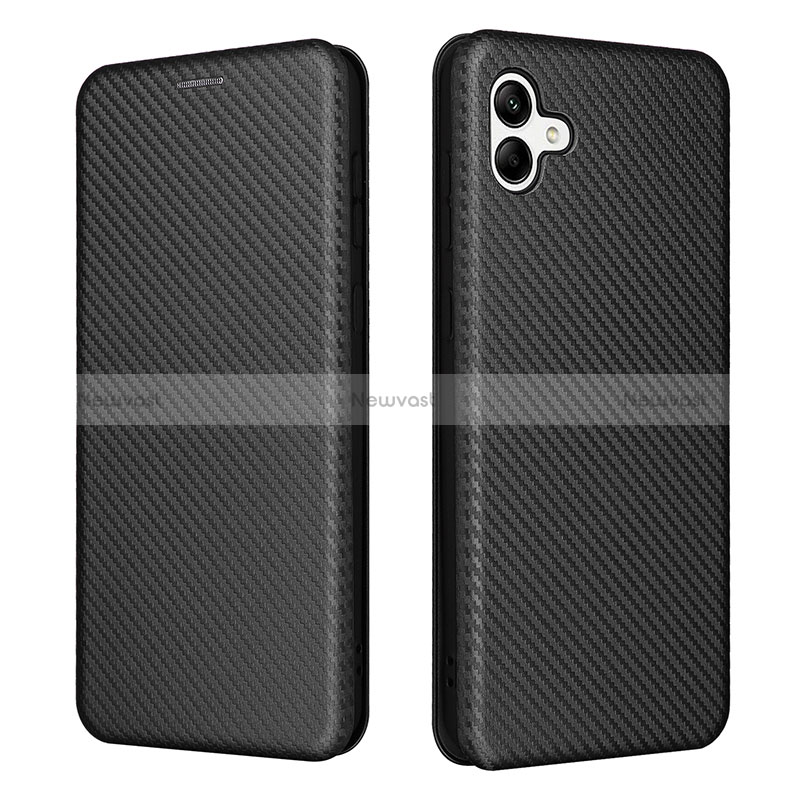 Leather Case Stands Flip Cover Holder L04Z for Samsung Galaxy A04 4G