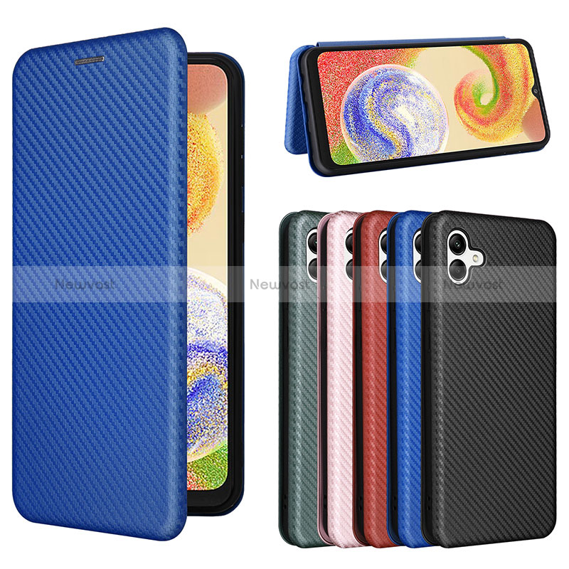 Leather Case Stands Flip Cover Holder L04Z for Samsung Galaxy A05