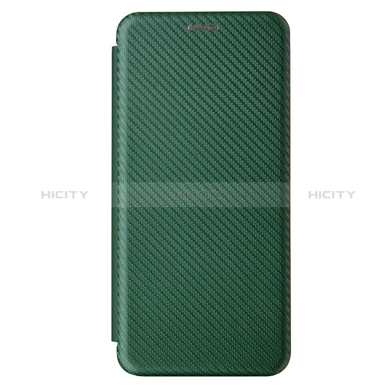 Leather Case Stands Flip Cover Holder L04Z for Samsung Galaxy F62 5G Green