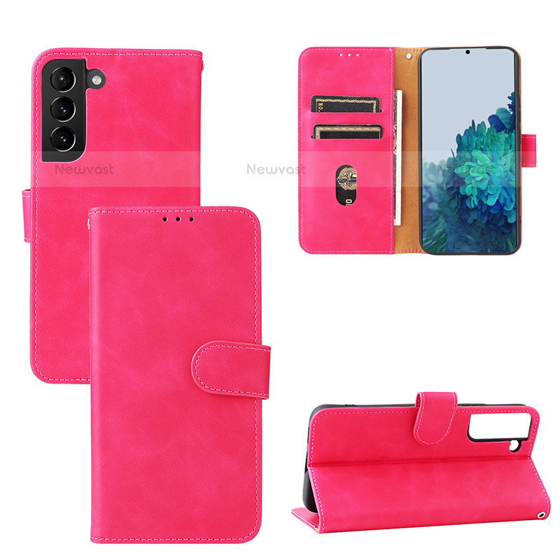 Leather Case Stands Flip Cover Holder L04Z for Samsung Galaxy S23 Plus 5G