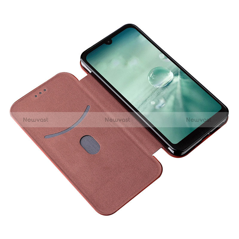 Leather Case Stands Flip Cover Holder L04Z for Sharp Aquos wish