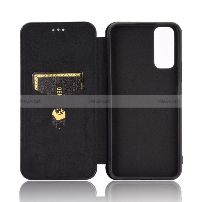 Leather Case Stands Flip Cover Holder L04Z for Vivo Y20
