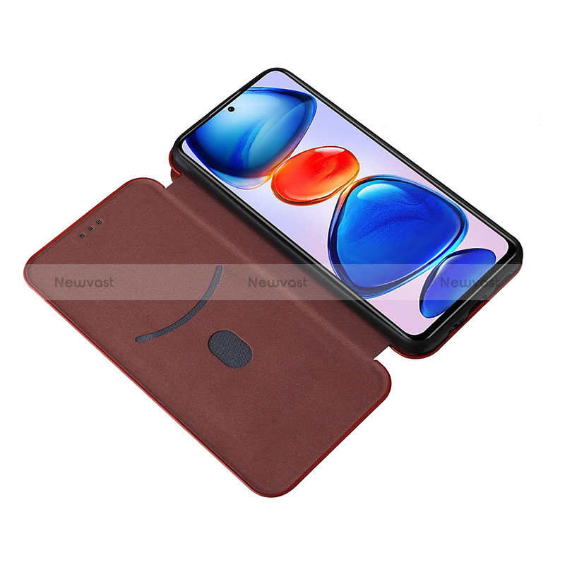 Leather Case Stands Flip Cover Holder L04Z for Xiaomi Redmi Note 11 5G