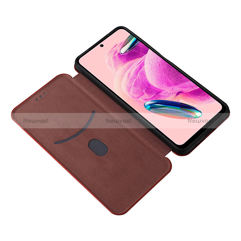 Leather Case Stands Flip Cover Holder L04Z for Xiaomi Redmi Note 12S