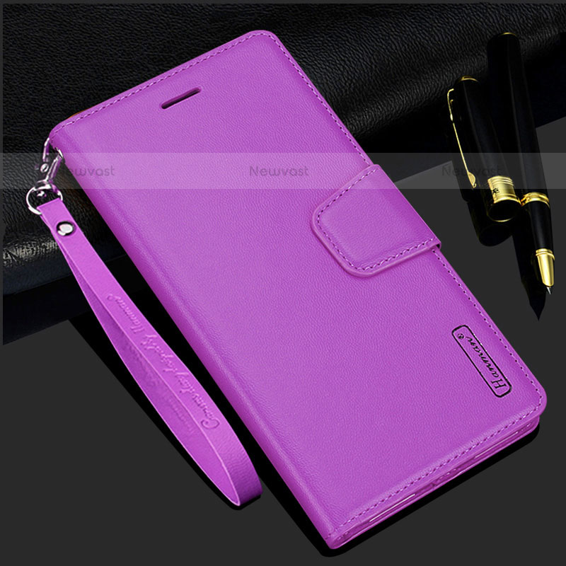 Leather Case Stands Flip Cover Holder L05 for Samsung Galaxy S21 FE 5G