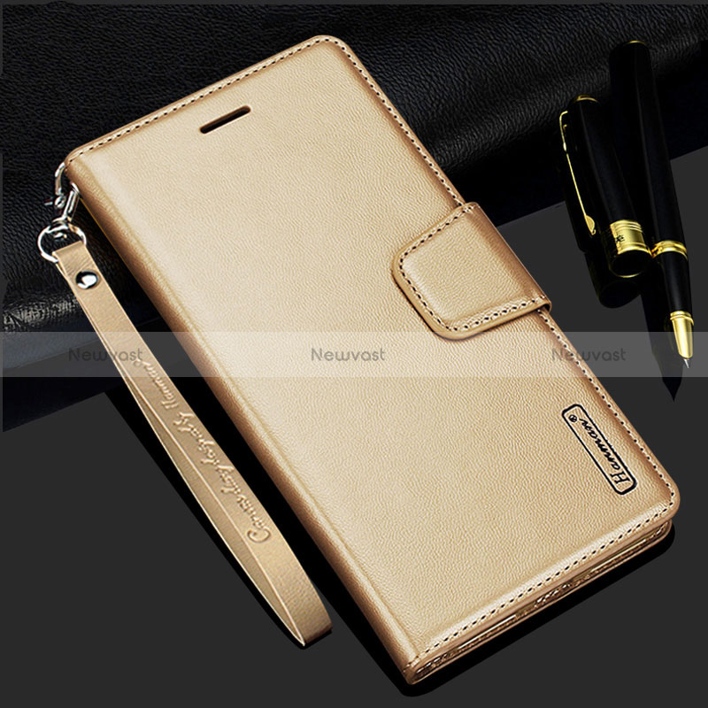 Leather Case Stands Flip Cover Holder L05 for Samsung Galaxy S24 Ultra 5G