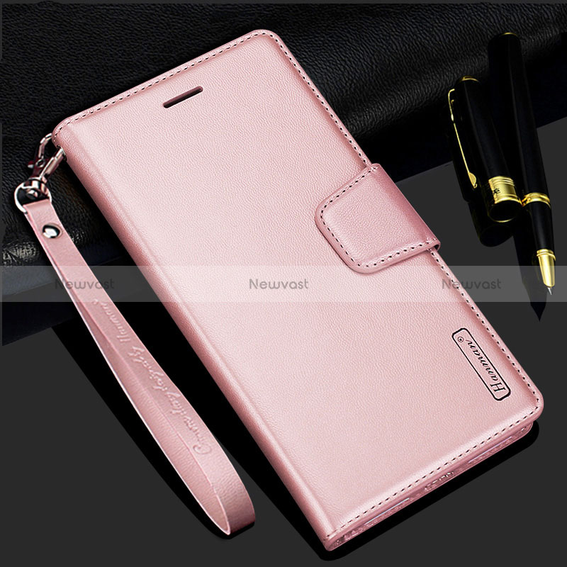 Leather Case Stands Flip Cover Holder L05 for Samsung Galaxy S25 Plus 5G