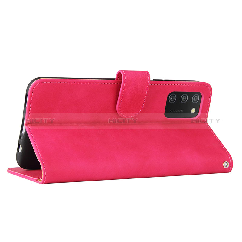 Leather Case Stands Flip Cover Holder L05Z for Samsung Galaxy A03s