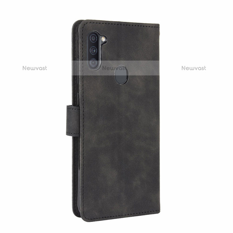 Leather Case Stands Flip Cover Holder L05Z for Samsung Galaxy M11