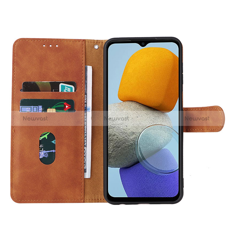 Leather Case Stands Flip Cover Holder L05Z for Samsung Galaxy M23 5G