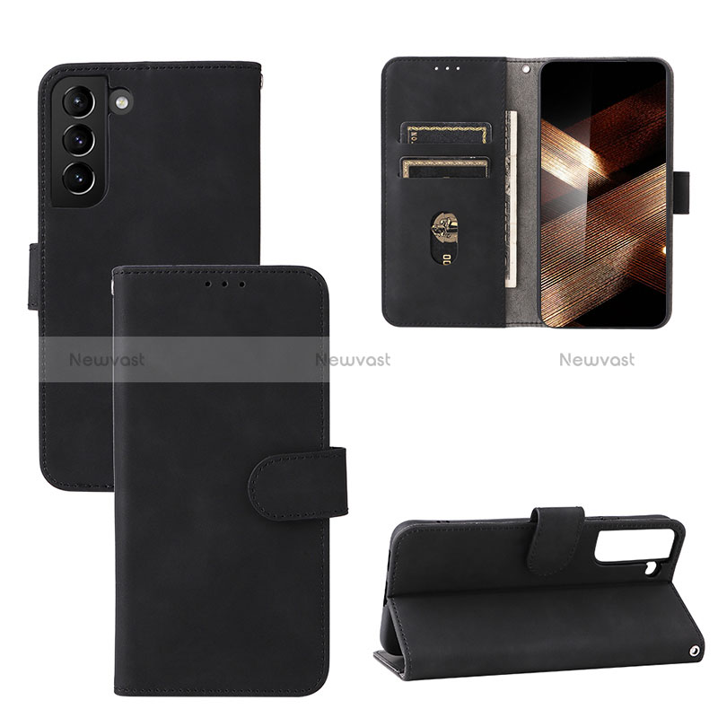 Leather Case Stands Flip Cover Holder L05Z for Samsung Galaxy S25 5G