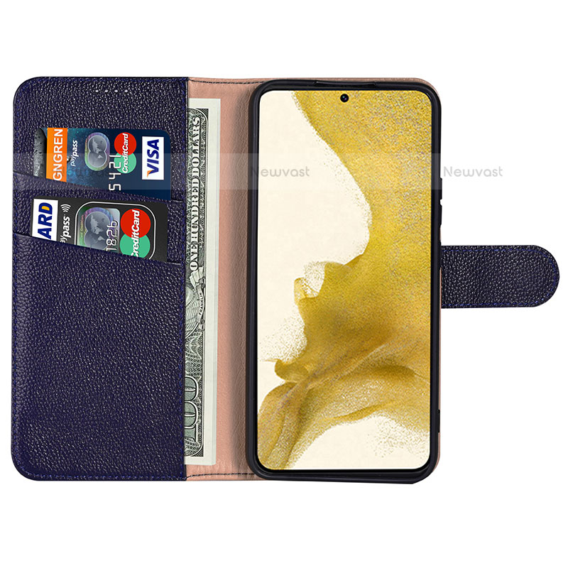 Leather Case Stands Flip Cover Holder L06 for Samsung Galaxy S21 5G