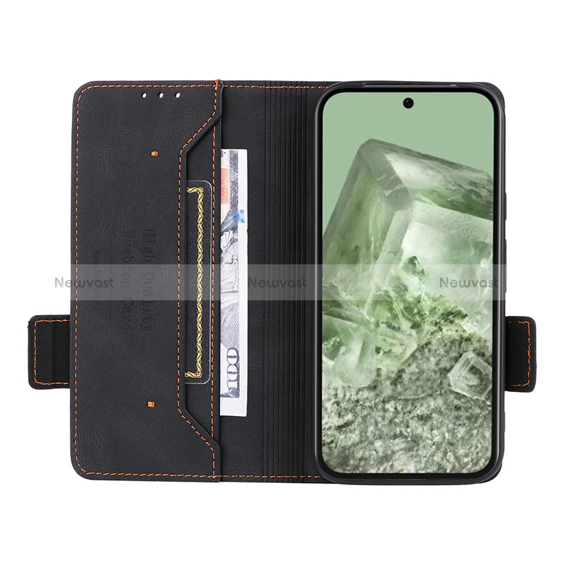 Leather Case Stands Flip Cover Holder L06Z for Google Pixel 8a 5G