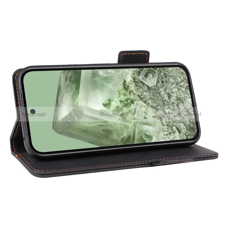 Leather Case Stands Flip Cover Holder L06Z for Google Pixel 8a 5G