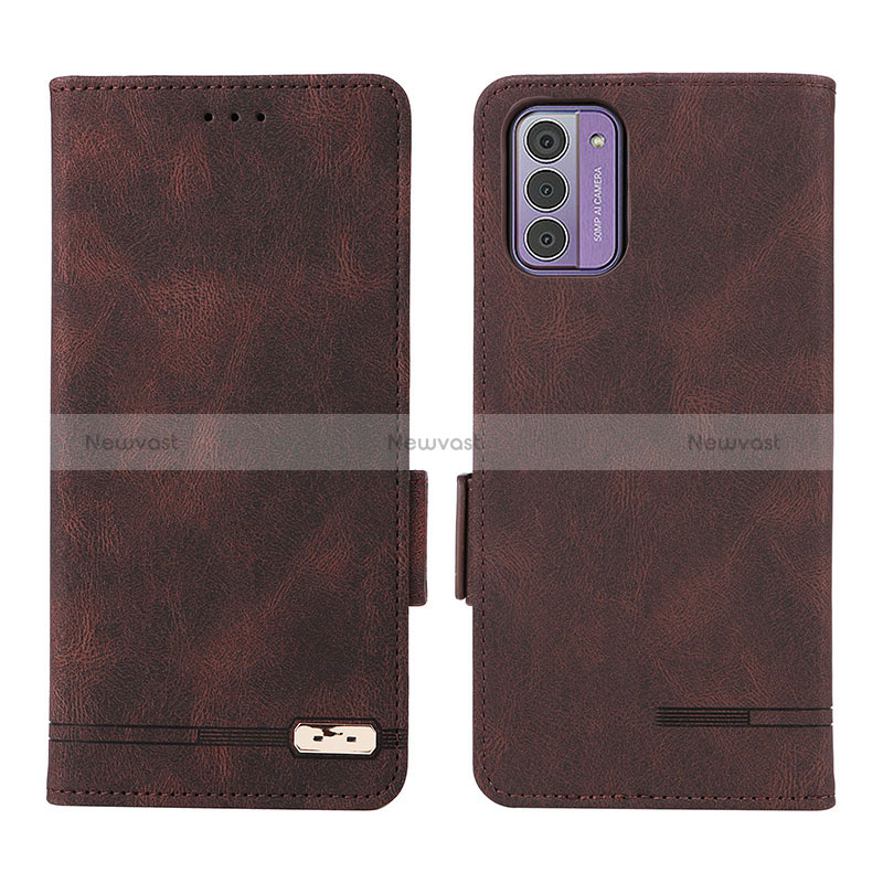 Leather Case Stands Flip Cover Holder L06Z for Nokia G310 5G