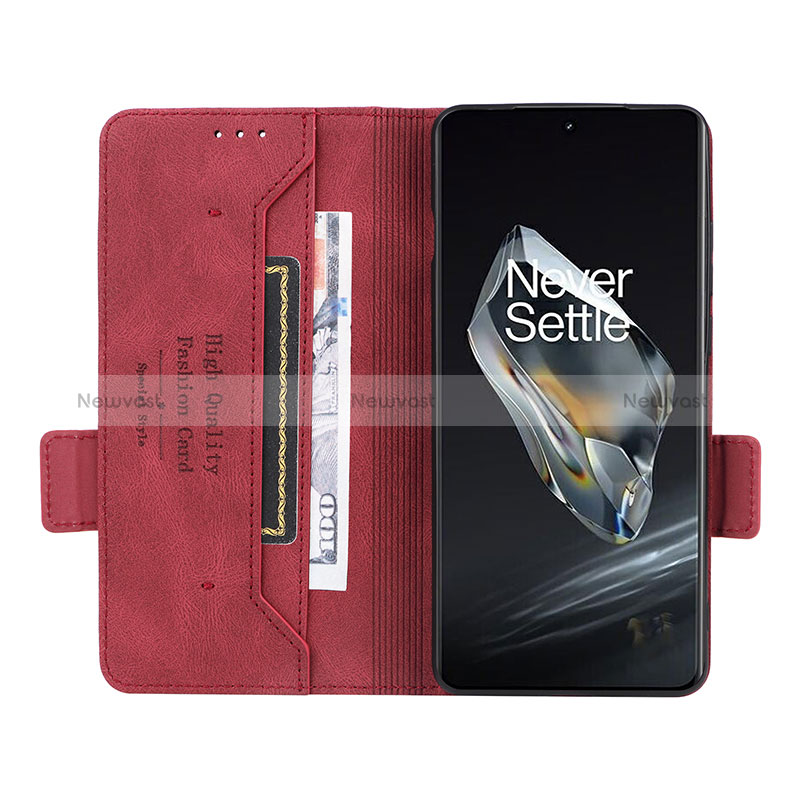 Leather Case Stands Flip Cover Holder L06Z for OnePlus 12 5G