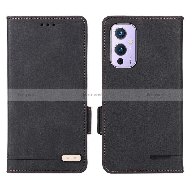 Leather Case Stands Flip Cover Holder L06Z for OnePlus 9 5G