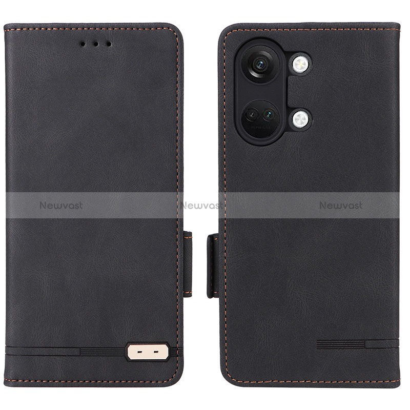 Leather Case Stands Flip Cover Holder L06Z for OnePlus Ace 2V 5G