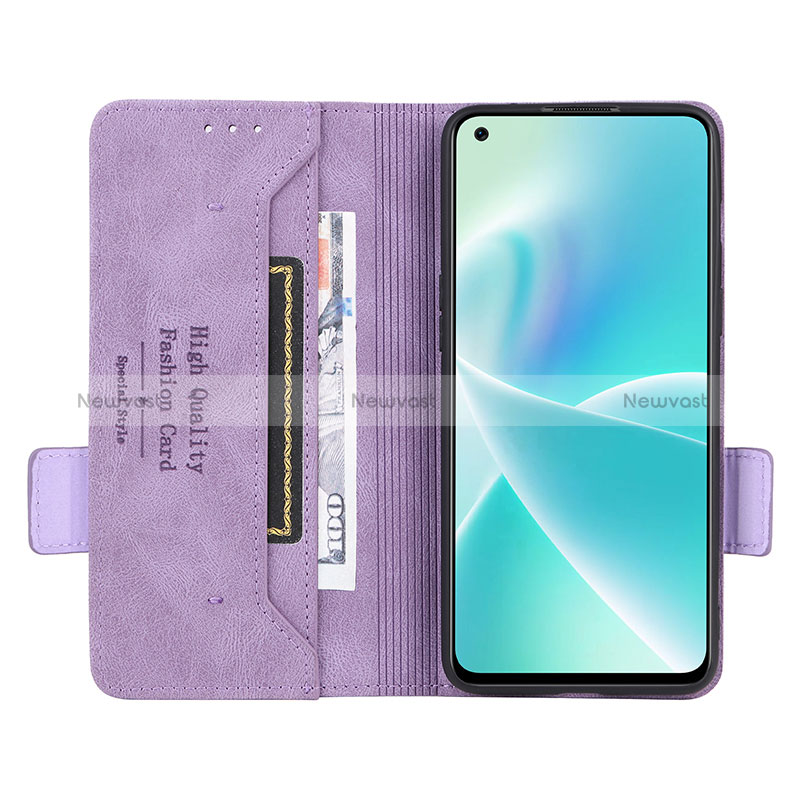 Leather Case Stands Flip Cover Holder L06Z for OnePlus Nord 2T 5G