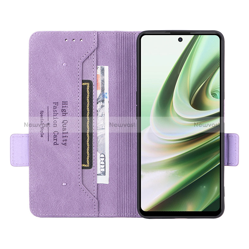 Leather Case Stands Flip Cover Holder L06Z for OnePlus Nord CE 3 5G